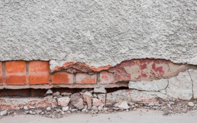 Spalling Concrete Foundation